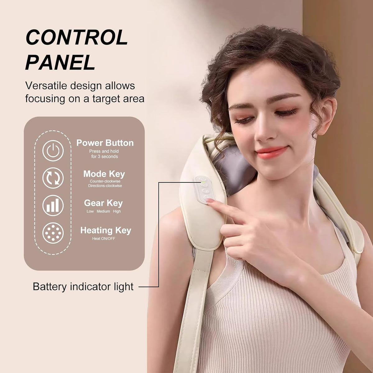 Airtecx™ 5D Neck massager